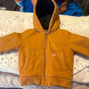 Toddler boys 2T Carhartt Tan Puffer Jacket